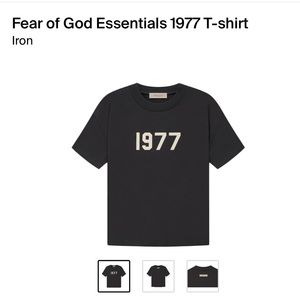 Essentials t shirt